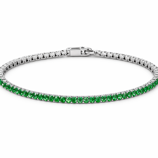 Dorzore Tennis me Gurë Jeshil – Elegancë që tërheq vëmendjen