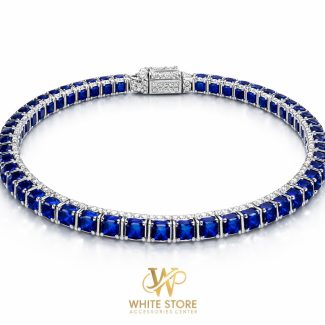 Dorëzë Elegante me Gurë Zirkon Blu – Luxury Collection