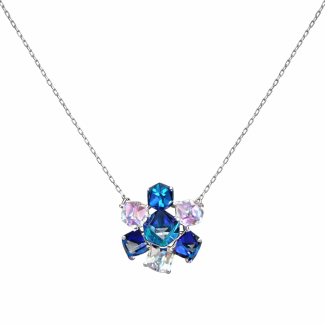 Qafore elegante me kristale shumëngjyrëshe