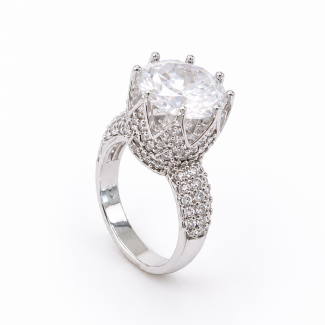 Unazë Ekskluzive me Gur Zircon – White Store accessories center