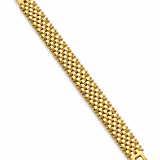 Dorzore Gold me dizajn të gjerë elegant